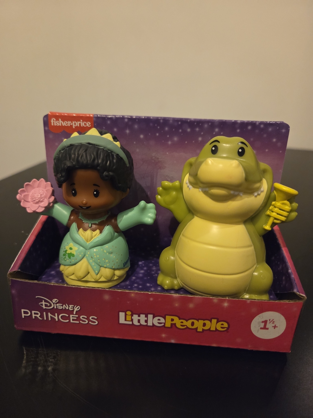 NIB Little People Disney Princess Tiana & Frog Prince Naveen
